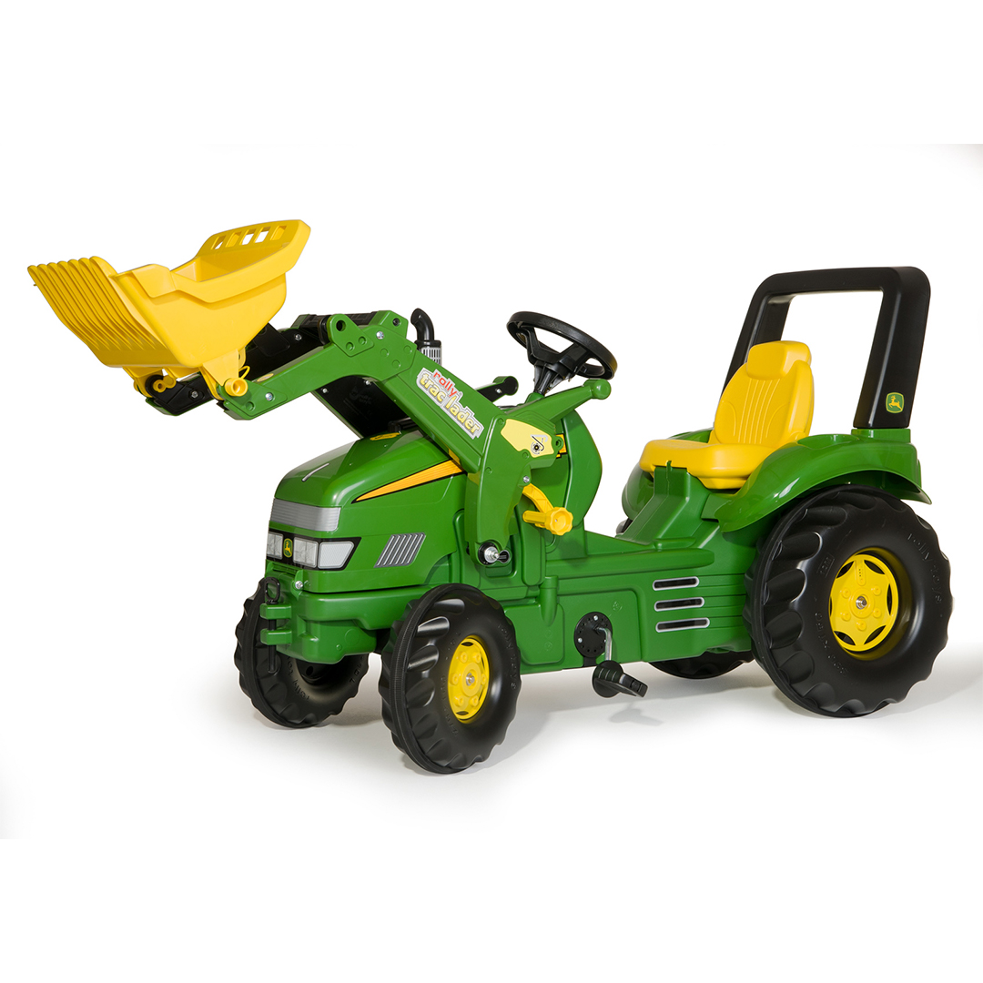 Tractor de Pedales rollyX-Trac John Deere con pala Rolly Toys
