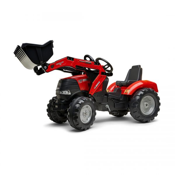 Tractor de pedales Case IH Puma 240CVX con pala