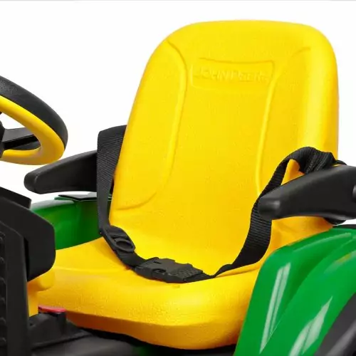 Tractor Eléctrico RC John Deere con Remolque 12V Peg Perego IGOR0117